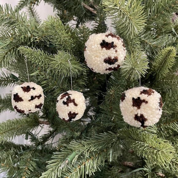 Pom Pom Earrings - Picture 1 of 13